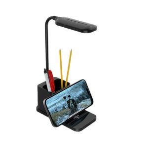 Multifunkční bezdrátová nabíječka s LED lampou